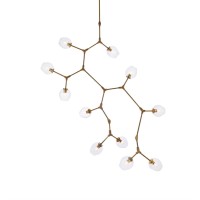 Cavoli 11 Lights Brass Chandelier