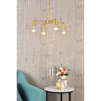 Cairo 4 Lights Brass Pendant