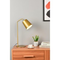 Leroy 1 Light Brass Table Lamp