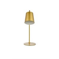 Leroy 1 Light Brass Table Lamp