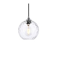 Cashel 8 Inch Chrome Pendant