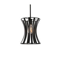 Lily 1 Light Pendant In Black