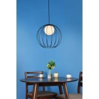 Wetzel 1 Light Black Pendant