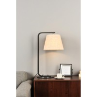 Tomlinson 1 Light Black Table Lamp