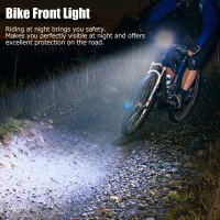 Bike Front Light, Vintage Retro Bicycle Bike Front Light Lamp Bike Head Light Front Headlight Super Led Cycling Lighting Equipment With Bracket (Silver)