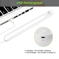 Night Light Bar Stick On Wall Headboard Loft Under Bunk Bed Reading Lights For Kids Dimmable Touch Magnetic Mounted Rechargeable Battery Operated Wireless Led Desk Books Lamp, 3 Color Temperature