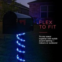 Ultrapro Led Rope Lights 25Ft Classic Clear Rope Color Changing Rgb Indooroutdoor Flexible Linkable Durable Rope Lights