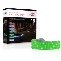 Ultrapro Escape Color Changing Led Rope Lights Indoor Or Outdoor 16Ft Linkable Perfect For Deck Garden Patio Landscape Li