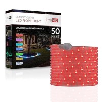 Ultrapro Escape Color Changing Led Rope Lights Indoor Or Outdoor 50Ft Linkable Perfect For Deck Garden Patio Landscape Li