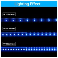 Muzata 6Pack 3.3Ft/1M Deeper Led Channel System With Transparent Smoky Black Cover Lens Black Deep Aluminum Led Profile Housing For Led Strips Width Up To 12Mm U101 Bb