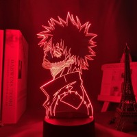 3D Anime Lamp,My Hero Academia Dabi Led Light For Bedroom Decor Cool Manga Gift For Him Colorful Night Light Dabi, Omtz.Yao