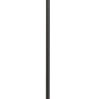 Emblaze your existing decor setting by bringing in this industrial style Floor Lamp which comes with integrated LED lighting and incorporates adjustable head Crafted from metal frame it is accented with a striking black tone finish