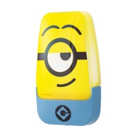 Minions : The Rise Of Gru Led Night Light, Plug-In, Dusk To Dawn Sensor, Ul-Listed, Yellow Glow, Ideal For Kids Bedroom, Nursery, Bathroom, Home Office, 50728