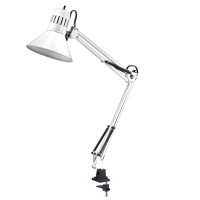 Bostitch Office Vlf100-Wht Swing Arm Desk Lamp With Clamp Mount, 36