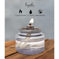 Hyoola Oil Candles - 8 Hour Liquid Candles - Disposable Liquid Paraffin Tea Lights - 24 Pack - For Restaurant Tables And Emergency Candles