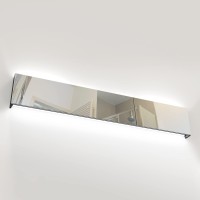 Tipace 32.3 Inch Indoor Modern Wall Sconce Interior Led Wall Light Up And Down Wall Mount Light With Mirror(White Light 5500K)