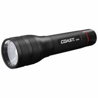 Coast G450 1630 Lumen Twist Focus With Pure Beam And Bulls-Eye Spot Beam Technology , Black