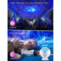 Mubarek Galaxy Projector, Bluetooth Music Led Galaxy Light Projector For Bedroom, Cloud Star Galaxy Lamp, Voice Control Kids Night Light Projector, Timer Remote Starlight Ceiling Projector Room Decor