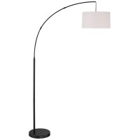 360 Lighting Cora Mid Century Modern Arc Floor Lamp 72