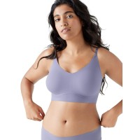 True Co Womens True Body Lift Triangle Adjustable Strap Bra, Blue Granite, S 32Ddd 34Dd Us