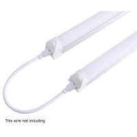 12Inch 1200 Lm Led Under Cabinet Light T8 Integrated Tube Light Fixture For Utility Shop Light Ceiling Lighting With Onoff Sw