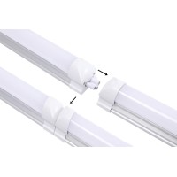 12Inch 1200 Lm Led Under Cabinet Light T8 Integrated Tube Light Fixture For Utility Shop Light Ceiling Lighting With Onoff Sw