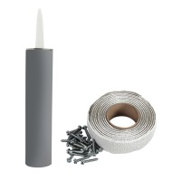 The Quick Products RV Skylight Installation Kit is designed to provide everything you need to install that new RV vent or skylight Included in the kit youll find a 1 x 8 roll of putty tape a 103 oz tube of selfleveling lap sealant white 24 8 x 1 slotted h