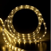 Tuanchuanrp 10Ft Led Rope Lights, Led Strip Lights Outdoor Waterproof Decorative Lighting For Indoor/Outdoor, Eaves,Backyards Garden,Party, Halloween, Christmas Decoration(Warm White)