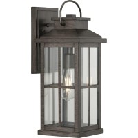 Progress Lighting P560266-103 Transitional One Light Wall Lantern From Williamston Collection In Pewter, Nickel, Silver Finish,