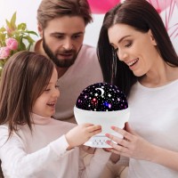 Toys For 3-10 Year Old Girls - Kids Star Night Light Projector For Bedroom Decor Gifts For 3-12 Year Old Boys Girls Toys Age 4 5-10 Year Old Boy Girl Christmas Birthday Gifts Age 3-12 White