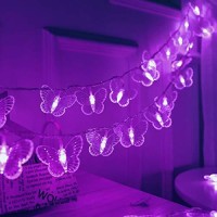 Butterfly Curtain Fairy Lights Usb Plug In8 Modes 120 Led 197Ft Firefly Twinkle Timer String Lights With Remote Waterproof Co