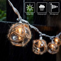 Nautical Fish Float String Lights Outdoor Beach String Lights Set Of 10 Clear G50 Ball Nautical Float Lights String For Room Wa