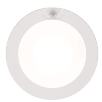 Westinghouse 6111800 6 Inch 7 Watt Energy Star Led Indoor Flush Mount Ceiling Light Fixture With Motion Sensor 4000K White Fin