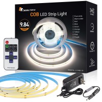 Ct Capetronix 50Ft Led Strip Lights, 5050 Rgb 450 Leds Color Changing Led Light Strips With 44 Keys Remote Controller For Bedroom Home Party Office Decoration, Easy Installation