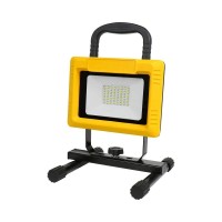 Feit Electric Work3000Xlplug 30W 3000 Lumens Proseries Ultra Bright Flood Ip65 Waterproof 5000K Plug-In Portable Led Work Light, 73 L X 79 W X 119 H, Blackyellow