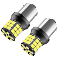 These 1156 back up reverse light LED bulbs is a great choice for customers who are looking for a super bright output lightsnbspFeatures and Performance DetailsColor 6000K WhiteWorking Voltage 9V30V Fits 12V 24V VehiclesCurrent 350maLumen 800LM per bulbLED