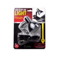 This extended clip enables use as a standalone light or clip to a desk or pole to use as an interior light It clips on your book it sits on your desk and can be used with computers USB AC adapters and external batteries Comes packaged in a blister pack