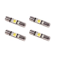 FeaturesCompatible with Dodge Challenger vanity light bulbs Warm or cool white LED or choose your colorPlug and play no modification with factory 28mm Fuse bulb sizeAvailable in multiple brightness levelsOverviewModern Style Replacement LED bulbs are a si