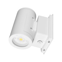 Nicor Outdoor Owcr4U1035Mv30Wh Dorado 35W Round Led Wall Mount 3000K White Outdoor Cylinder Light 4