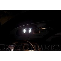 FeaturesCompatible with Dodge Challenger vanity light bulbs Warm or cool white LED or choose your colorPlug and play no modification with factory 28mm Fuse bulb sizeAvailable in multiple brightness levelsOverviewModern Style Replacement LED bulbs are a si