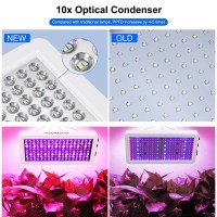 Wzdragon 2023 Upgraded 2000W Led Grow Lights Double Chips Full Spectrum For Greenhouse And Indoor Plant Veg And Flower Growing [White]