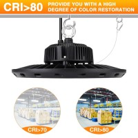 Chmlt 2Pack 200W Led High Bay Light 30000Lm High Bay Led Lights Equiv To 850W Mhhps 5000K Ufo Light For Shop Workshop Wa