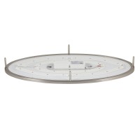 Designers Fountain Flush Mount Ceiling Light 24 Inch Oval Led Plastic Lighting Fixture Kitchen Bedroom Bathroom And Hallway