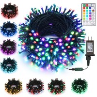 Joomer Color Changing Christmas Lights, 98Ft 300 Led Rgb Xmas Tree Lights,Fairy Twinkle Lights For Indoor Outdoor Christmas, Home, Garden, Party, Trees Decorations