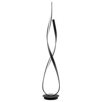 Finesse Decor Vienna Led 55 Tall Floor Lamp Dimmable, Black(D0102Hgentv)