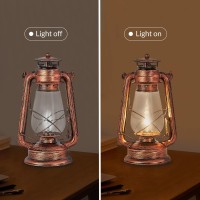 Crossio Rustic Table Lamp Old Fashioned Nightstand Light Plug In Vintage Desk Lamp For Bedroom Study Room Liviing Room