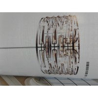 6 Light Drum Shade Chandelier With Chrome Finish