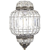 Chandelier Style Ceiling Light Shade Droplet Pendant Acrylic Crystal Bead Luxury (Ely Pendant Clear)