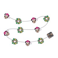 Arditex Wd14014 Disney-Minnie Christmas String Lights With 10 Warm Leds - 165 Cm