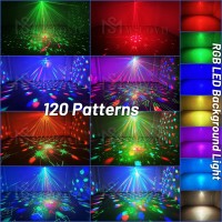 Party Lights With Disco Ball Sound Activated Strobe Lighting For Djs Clubs Bars Karaoke Remote Control Holiday Lights For